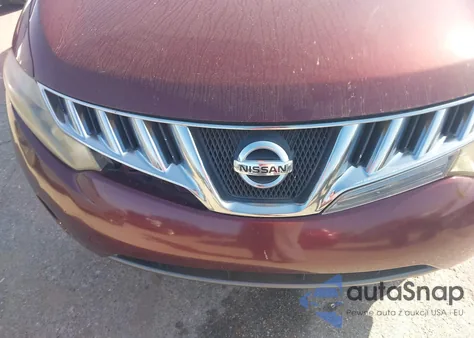 2009 Nissan Murano Le z USA, uszkodzony, nr VIN JN8AZ18W49W102165